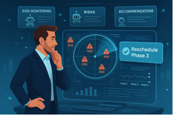 Futuristic risk highlight