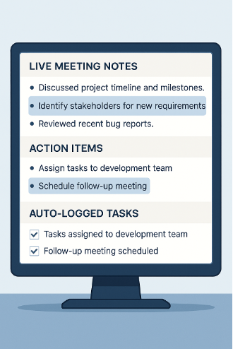 Real-time note Real-time note