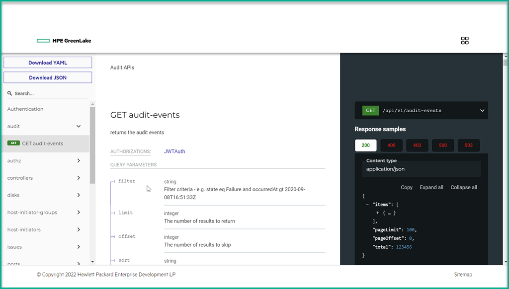 DSCC API Documentation DSCC API Spec