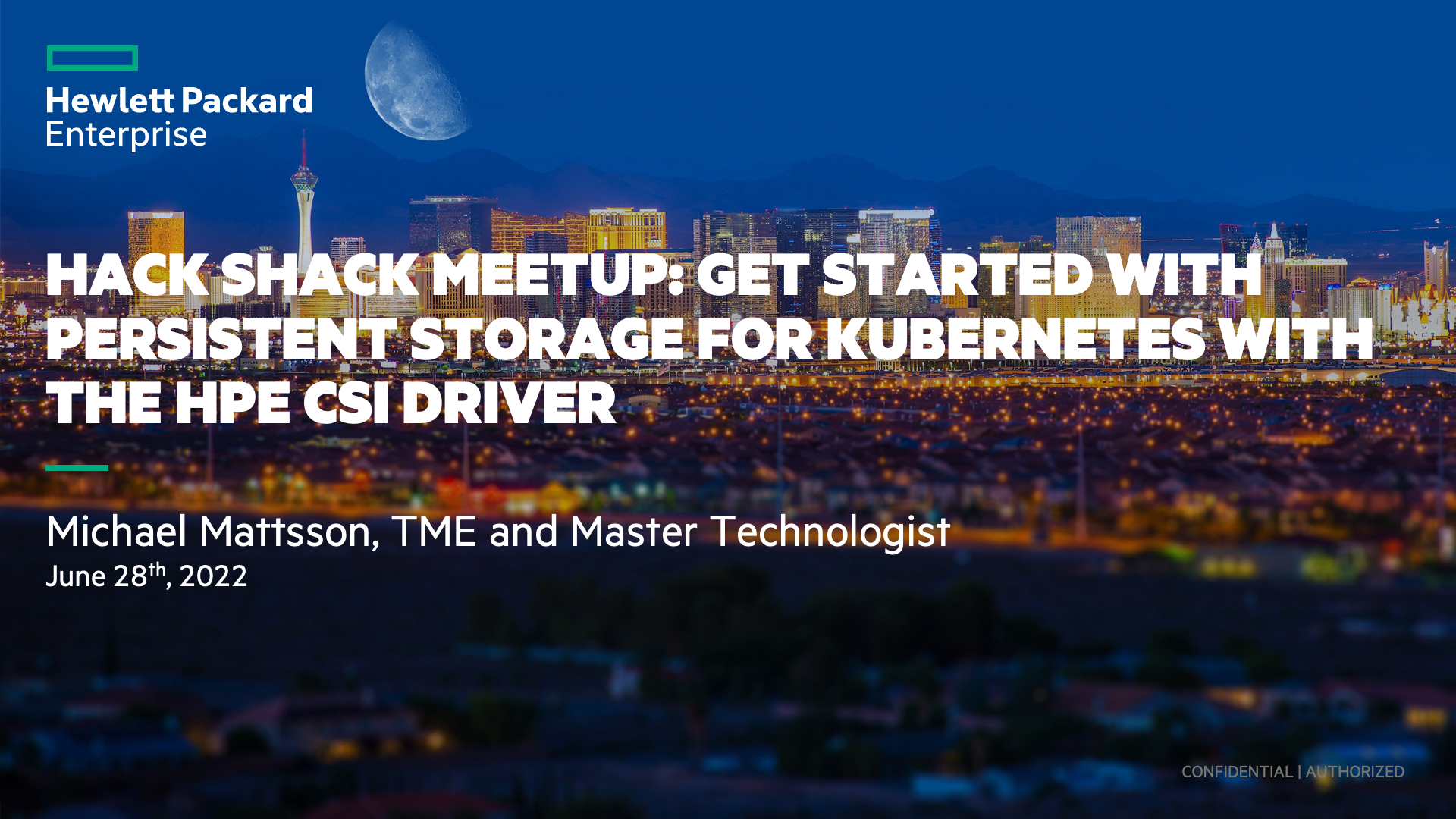 Get Started with Persistent Storage for Kubernetes with the HPE CSI Driver