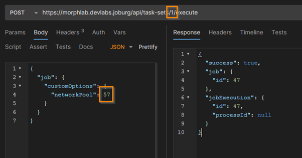 Execute Workflow via API