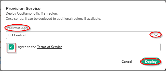 Provision HPE OpsRamp Provision HPE OpsRamp