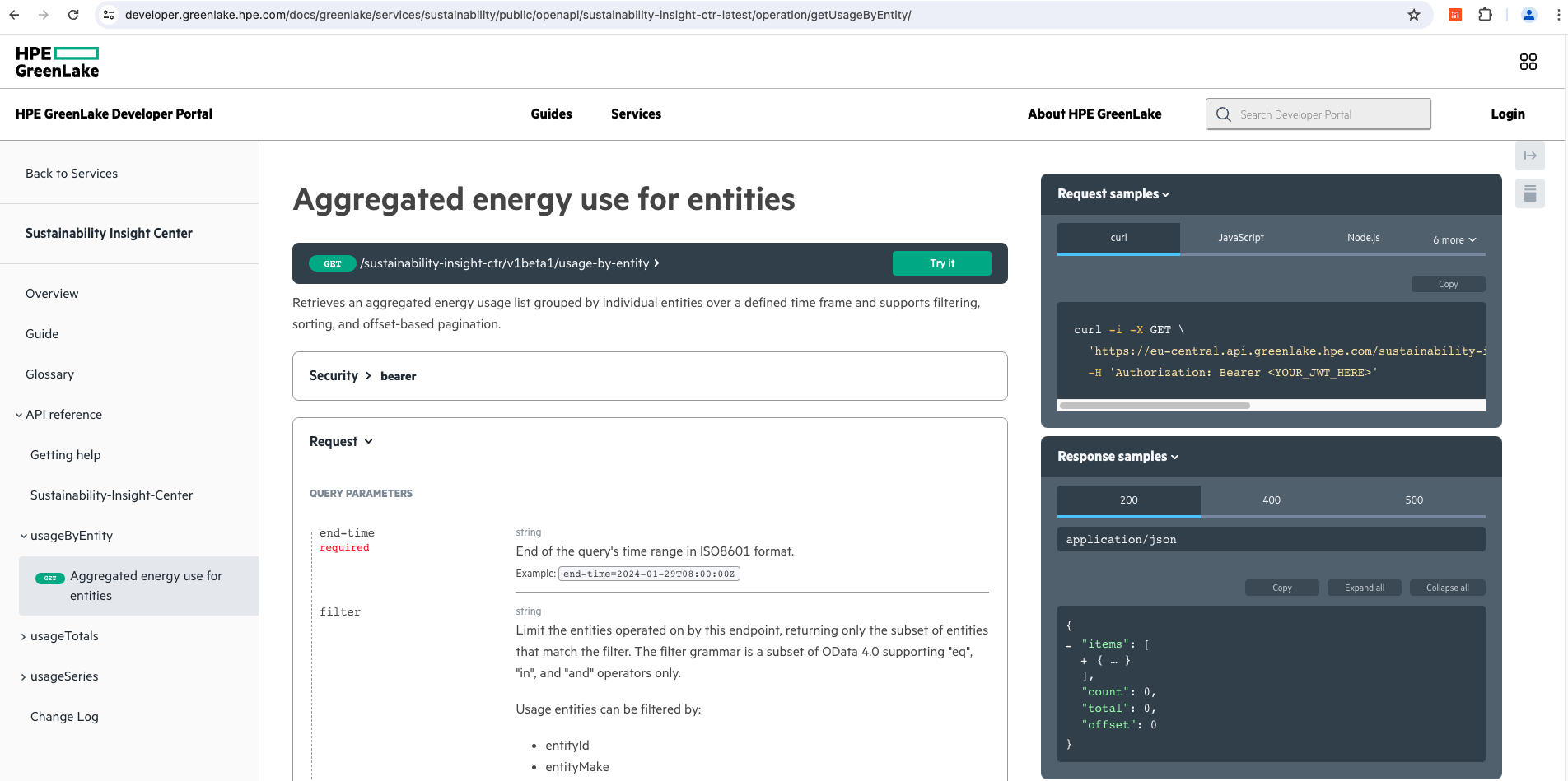 HPE GreenLake Developer Portal